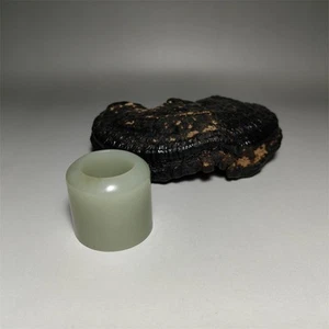 Chinese Antique Jade Thumb Ring MR760 - Picture 1 of 9