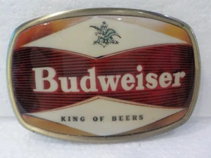 2010 Limited Edition Budweiser King Of Beers Gürtelschnalle passt bis zu 1,5" Gürtel - Bild 1 von 4