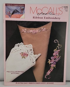 McCall's Creates Ribbon Embroidery Booklet No. 14294 - Picture 1 of 2