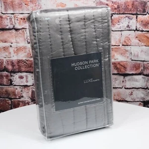 Hudson Park Collection Palmetto Cotton Silk Quilted Standard Sham - MSRP $195 - Picture 1 of 3