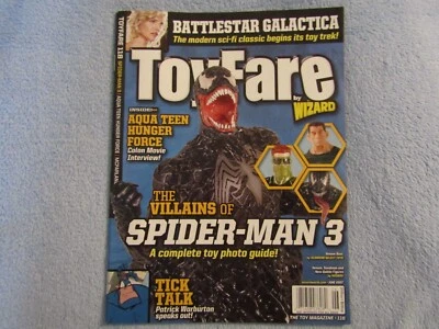 TOYFARE 118; THE VILLAINS OF SPIDER-MAN 3; Battlestar Galactica; June 2007 - Image 1 of 4