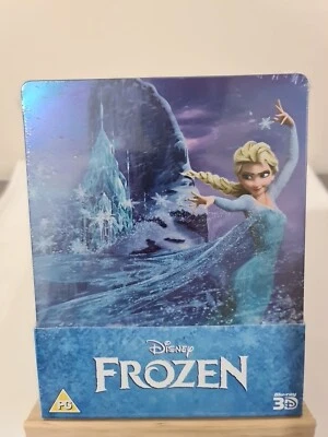 DISNEY  FROZEN  3D  BLU-RAY  STEELBOOK  BRAND  NEW  SEALED, DISPATCH  SAME  DAY  - Image 1 of 4