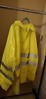 CSX Railroad M-Safe By Majestic High Visibility Yellow Safety Jacket Size 2X