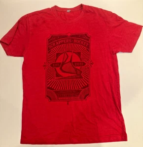 Scrapper's Hockey Red T-shirt Youth Medium, "Fight for Everything" - Picture 1 of 4