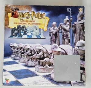 Vintage Harry Potter Zauberer Schachspiel Mattel 2002 100% komplett mit Anleitung - Bild 1 von 6