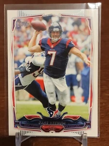 Case Keenum 2014 Topps Football base card #224 Houston Texans - Picture 1 of 2