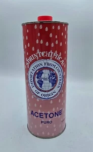 ACETONE PURO DA LT 1 SOLVENTE INDUSTRIALE SGRASSATORE - Foto 1 di 3