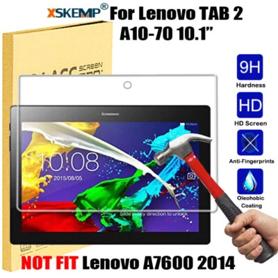 2X Premium Tempered Glass Film Screen Protector For Lenovo Tab E7 Tab E8 Tab E10 - Image 1 of 4