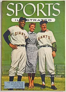 1955 Sports Illustrated Al Rosen Issue w/Card Inserts (4/18/1955) 691861 - Picture 1 of 6