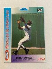 PROMO 1994 Kraft Superstars #7 Brian McRae Royals