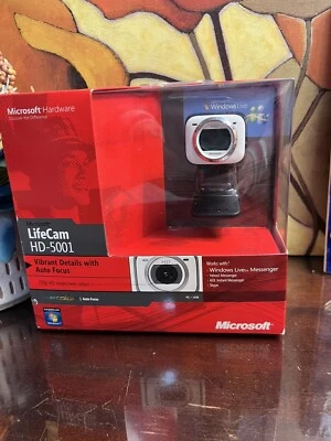 Cámara de video Microsoft LifeCam HD-5001 HD 720p  Foto 1 de 4