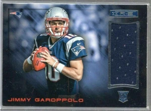 49ers 2014 Jimmy Garoppolo Auténtica Camiseta RC #23 Panini Rookies & Stars - Imagen 1 de 2