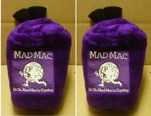 2 ea HEADCOVER 1990'S MacGregor MAD MAC Driver Tadpole Headcover - Embroidered 1 - Picture 1 of 5