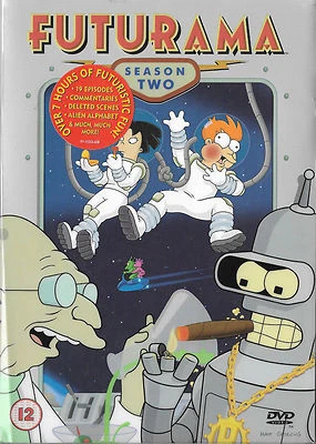 FUTURAMA Complete Series 2 DVD boxset Matt Groening sci-fi THE SIMPSONS cartoon - Image 1 of 3