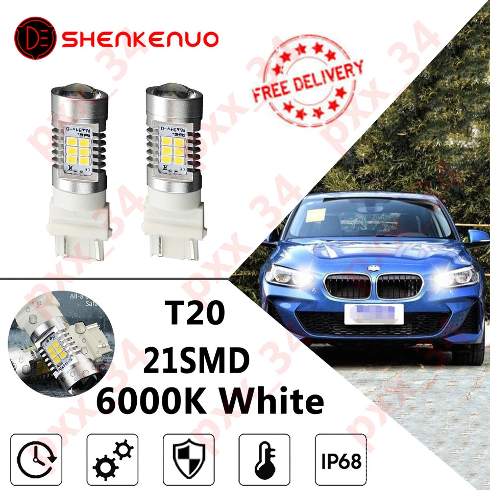 T20 582 7440 21LED Bulb Daytime Running Light Lamp DRL For BMW 1 Series F20 F21 - Image 1 of 4