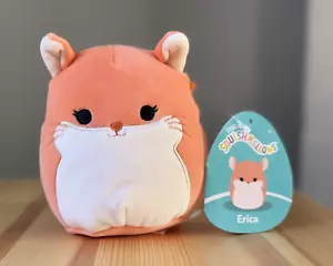 Squishmallows Critter Squad Erica the Peach Chinchilla 5-inch NWT - Picture 1 of 5