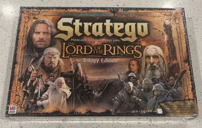 Stratego Lord of the Rings Trilogy Edition SEALED BRAND NEW GAME 07930420409 - Image 1 of 4