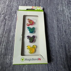 Disney MagicBandits Mickey Mouse Charms Set Glitzer Glitter - Bild 1 von 7