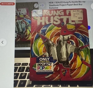NEW NUMBERED KUNG FU HUSTLE BLU-RAY STEELBOOK: AMERICAN COPY #10783748 - Bild 1 von 24