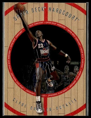 Clyde Drexler 1998 Upper Deck Hardcourt #69 Houston Rockets - Image 1 of 2
