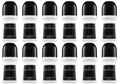 12 pack Avon Black Suede Roll On Antiperspirant Deodorant - 2.6oz - Image 1 of 3