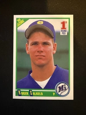 1990 Score #674 Roger Salkeld - Image 1 of 2