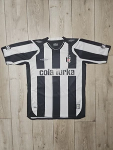 BESIKTAS 2007 2008 HOME FOOTBALL SHIRT SOCCER JERSEY TURKEY M UMBRO - Picture 1 of 14