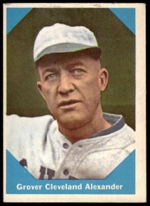 1960 FLEER GROVER CLEVELAND ALEXANDER 5 VG BASEBALL GREATS BASEBALL CHICAGO CUBS