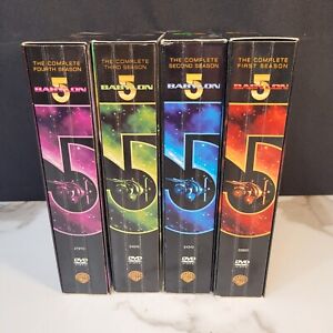 Babylon 5 TV Series DVD Collection Seasons 1 2 3 and 4 (Missing 5) Pre-Owned