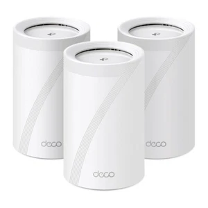 TP-Link Deco BE65 V2 3 Pack BE11000 Whole Home Mesh WiFi 7 System Tri-Band 2.5G - Picture 1 of 10