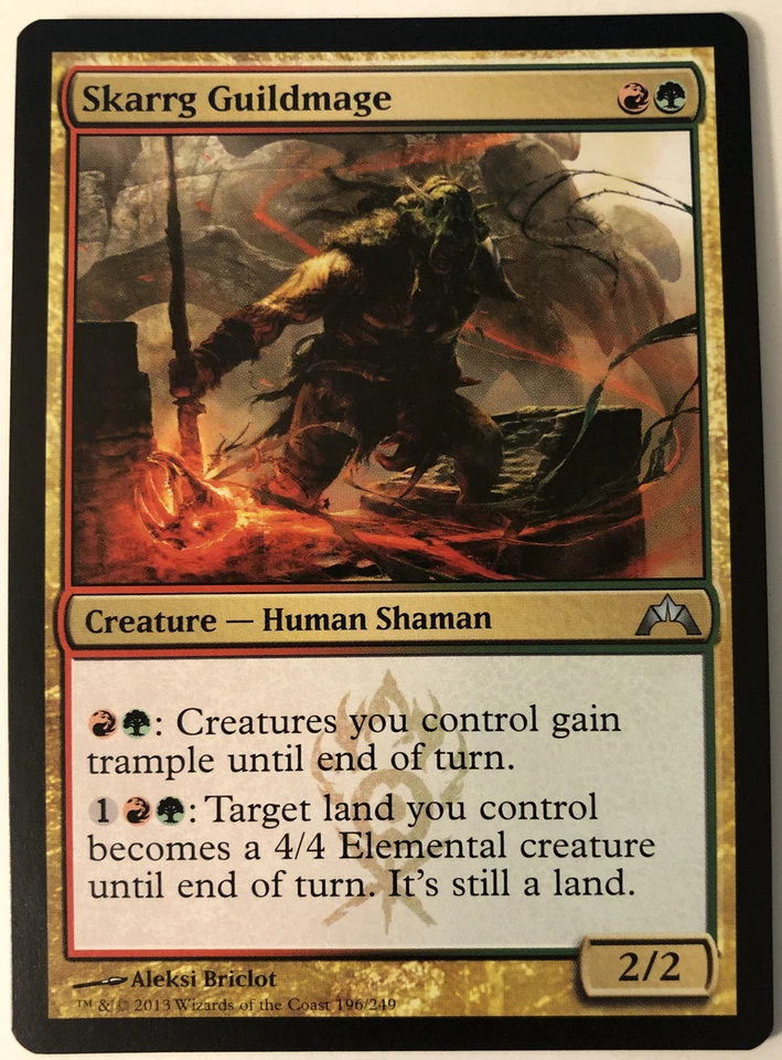 MTG Skarrg Guildmage Gatecrash 196 Regular Uncommon - Image 1 of 1
