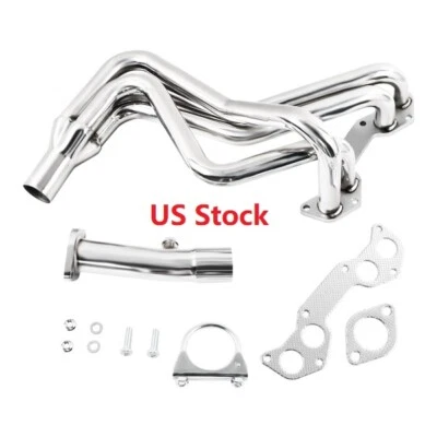 For 1986-93 Mazda B2000 2.0l/b2200 2.2l Manual Mt Stainless Tri-y Exhaust Header Foto 1 de 4