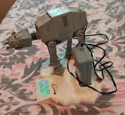 1996 年 Galoob 星球大战行动舰队遥控帝国 AT-AT 套装不完整 — 第 1/4 张图片