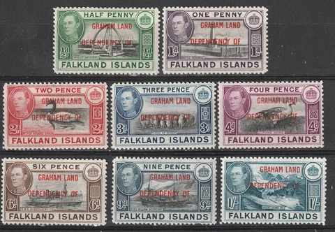 Falklands 1944 Graham Land mint hinged Cover
