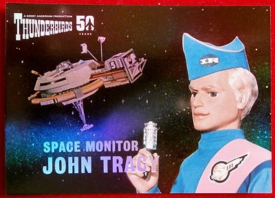 THUNDERBIRDS 50 YEARS - FOIL CHASE CARD - F9 - JOHN TRACY - Unstoppable Cards - Image 1 of 4