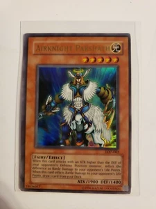 Yugioh Airknight Parshath LOD-EN062 Ultra Rare FAST FREE SHIPPING Gold Holo TCG - Picture 1 of 6