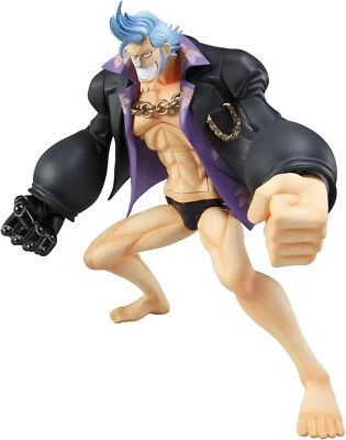 Portrait.Of.Pirates One Piece STRONG EDITION Franky Figure Megahouse from Japan - Image 1 of 4
