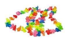 COLLANA HAWAIANA COLLANE HAWAIANE HAWAII 250 PZ COLORATE CON FIORI