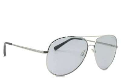 NUEVAS GAFAS DE SOL MICHAEL KORS MK 5016 115387 PLATEADAS NEGRAS MARCOS AUTÉNTICOS 60-12 Foto 1 de 4