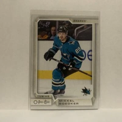 #263 Mikkel Boedker San Jose Sharks 2018-19 O-Pee-Chee Hockey Card JN - Image 1 of 2