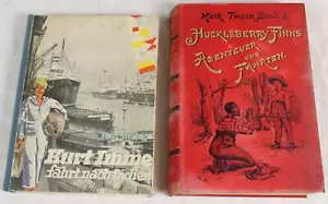 A21/ 2 Jugendbücher- Huckleberry Finn / Kurt Imme fährt nach Indien ab 1894 /201 - Bild 1 von 12