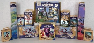Disney Lorcana Die Tintenlande Auswahl Booster Display Starter Deck Geschenk DE - Bild 1 von 17