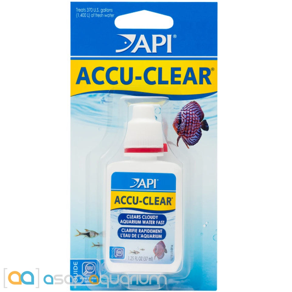 API Accu-Clear 1.25oz Water Clarifier for Freshwater and Planted Aquariums - Image 1 of 1