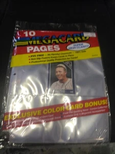 Rare Megacard Jim Bottomley Card With Binder Pages 10 Pack Sealed package 1992!! - Bild 1 von 13