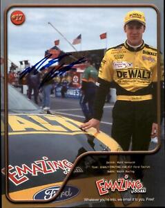 Matt Kenseth Signed Hero Post Card Photo NASCAR Racing *Autograph Den*