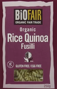 Bio Fair Organic Rice Quinoa Fusilli Fair Trade 250g - Picture 1 of 7
