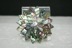 PIN/COLGANTE DE COLECCIÓN MEXICANO POR ICM PLATA ESTERLINA CURVO 2 1/8 PULGADAS - Imagen 1 de 4