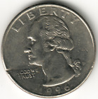 USA - 1996P - Heraldic Eagle Washington ¼ Dollar - #1034