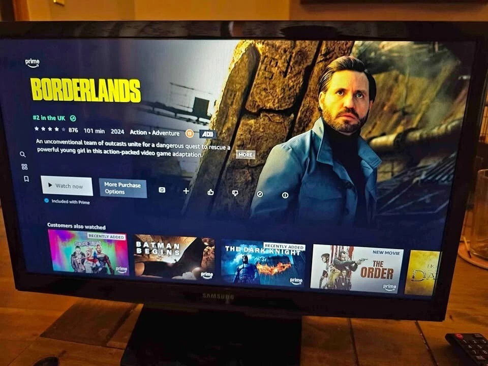 24" SAMSUNG SMART HDR FREEVIEW BUILT IN HD READY LED TV WITH REMOTE CONTROL - Image 1 of 1