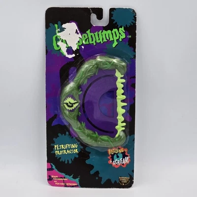 R.L. Stine Goosebumps Petrifying Protractor Vintage 1996 Set - Image 1 of 4